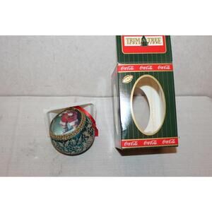 Vintage 1995 Coca Cola Christmas Ornament - Reproduction of 1961 Classic Design